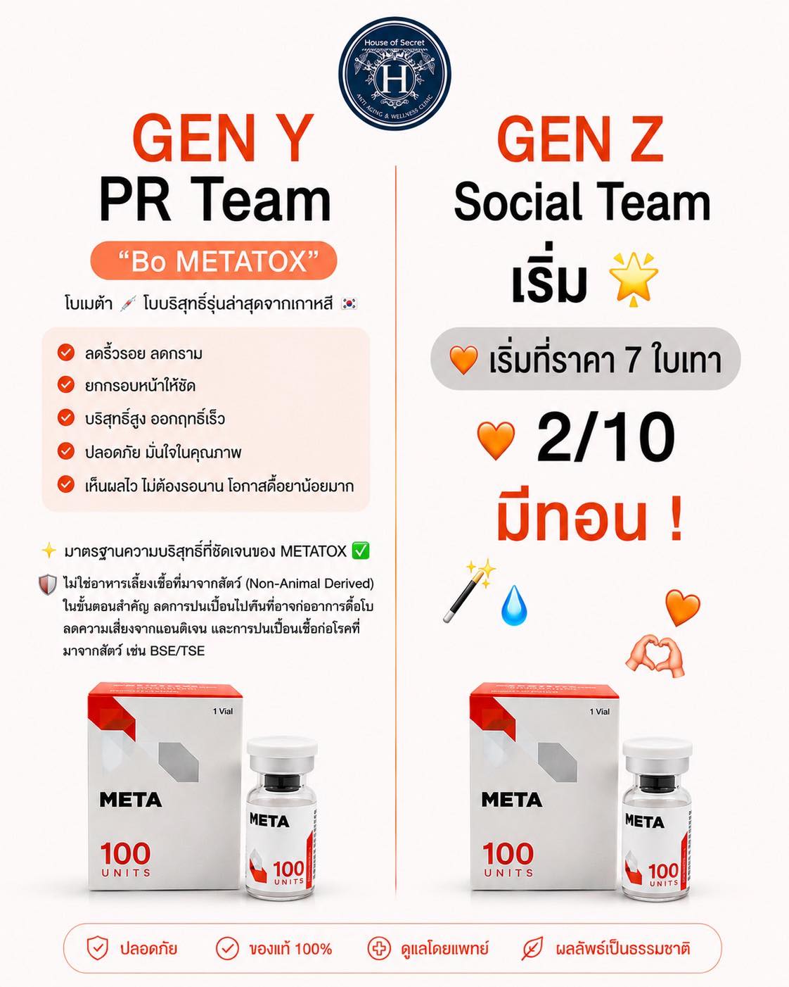 โบท็อกซ์ Metatox (Korea)