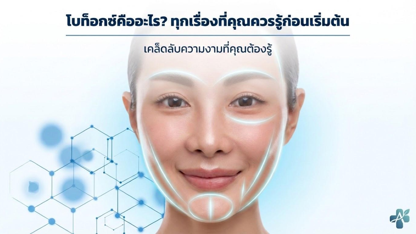 โบท็อกซ์คืออะไร? ทุกเรื่องที่คุณควรรู้ก่อนเริ่มต้น